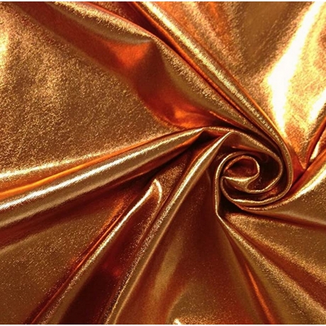 Lycra COPPER SHINE DARK BROWN